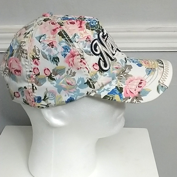 Robin Ruth "New York" City Floral Baseball Cap Hat - Picture 4 of 12